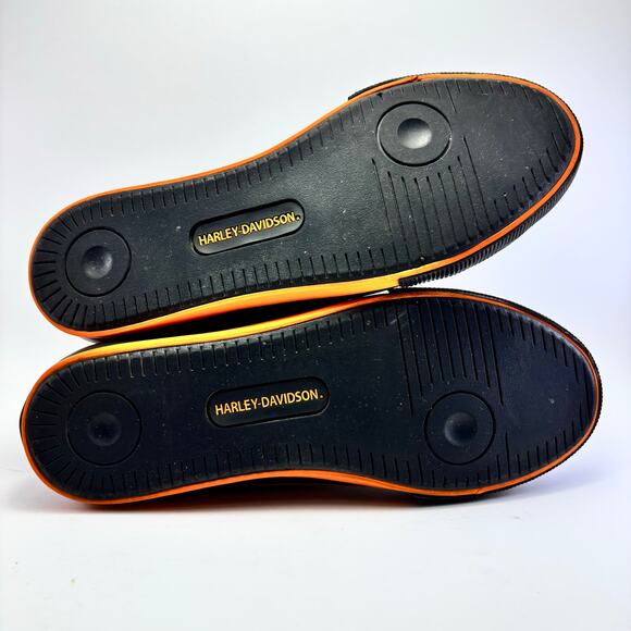 HARLEY DAVIDSON “Nathans” Leather Casual Shoes Men’s Size 8 - Picture 7 of 12